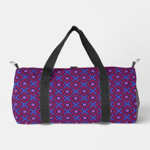 Sac De Sport Motif géométrique arabesque en rose vibrant