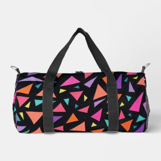 Sac De Sport Motif géométrique triangulaire multicolore