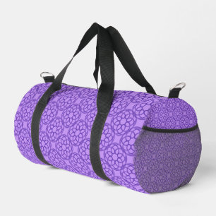 Sac De Sport Motif géométrique violet sans couture