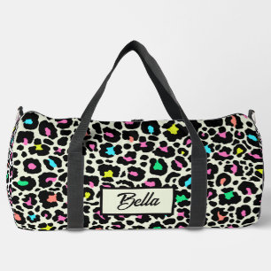 Sac De Sport Motif léopard coloré