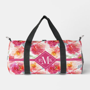 Sac De Sport Motif rose Aquarelle Peony