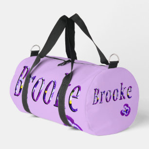 Sac De Sport Nom Brooke Floral Violet