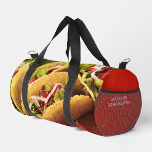 Sac De Sport Nom personnalisé Cuisine mexicaine