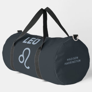 Sac De Sport Nom personnalisé / Texte Zodiac Signal Leo