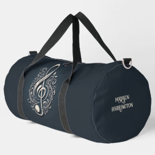 Sac De Sport Note sur le Clé musical de nom personnalisé