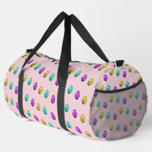 Sac De Sport OEufs de Pâques décoratifs roses