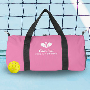 Sac De Sport Pagaies de Pickleball Nom personnalisé Texte perso