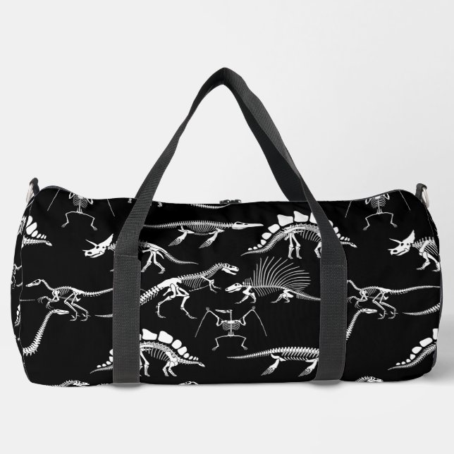 Sac De Sport paléontologie halloween fossiles de dinosaures (Recto)