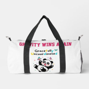 Sac De Sport Panda Mignon Gracieusement Désarçonné
