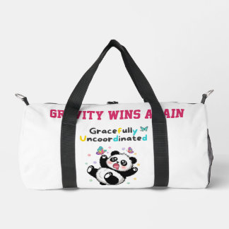 Sac De Sport Panda Mignon Gracieusement Désarçonné