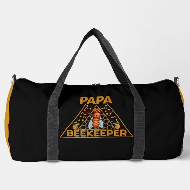 Sac De Sport Papa Beekeeper Honeycomb (Recto)