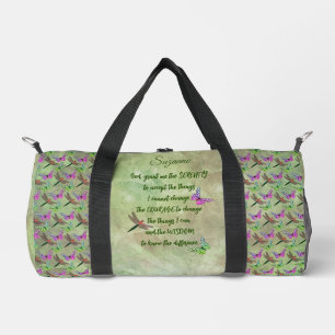 Sac De Sport Papillon de prière de sérénité Inspiration