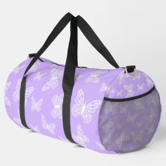 SAC DE SPORT PASTEL LAVENDER AVEC BLANC VOL BOUTEILLE