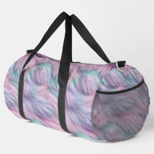 Sac De Sport Pastel Rainbow Fur