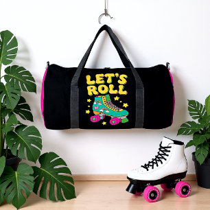 Sac De Sport Patinons Rétro Roulotte À Patins