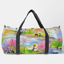 Sac De Sport Paysage aquarelle