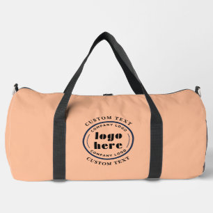 Sac De Sport Peach Fuzz Logo de l'entreprise Promotions