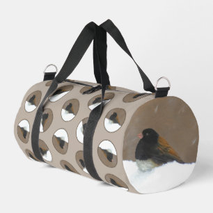 Sac De Sport Peinture hivernale Junco foncée Art original