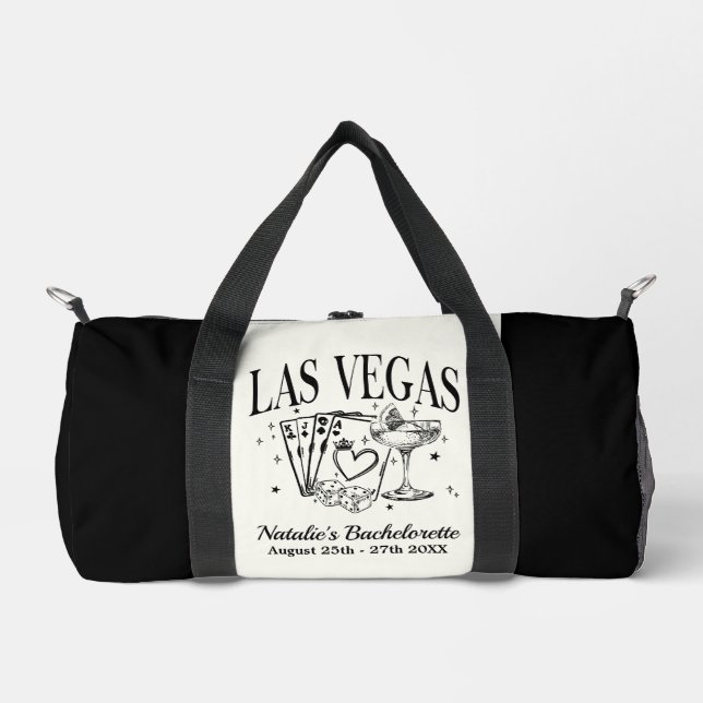 Sac De Sport Personnalisé Las Vegas Bachelorette Party (Recto)