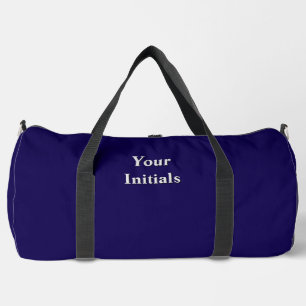 Sac De Sport Personnalisez Avec Vos Initiales Dk Blue