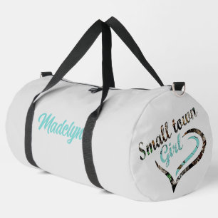 Sac De Sport Petite fille de ville personnalisée