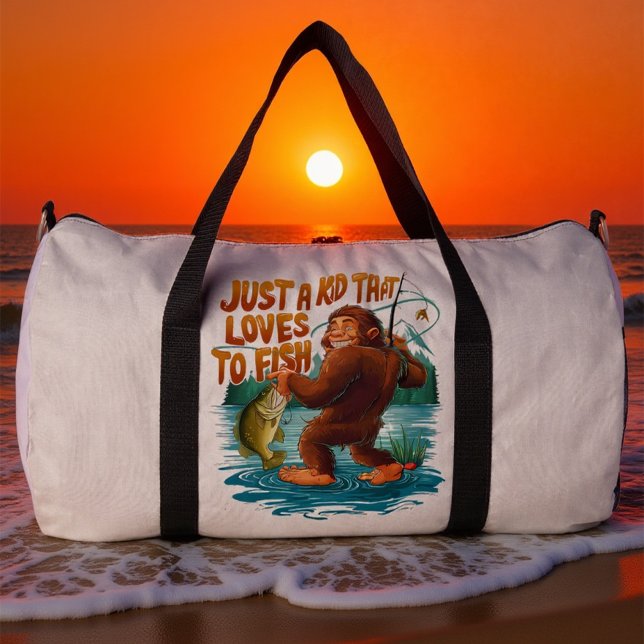 Sac De Sport Pied de Bigfoot de la journée (Créateur téléchargé)