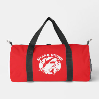 Sac De Sport Plongée Sous-Marine Avec Requins