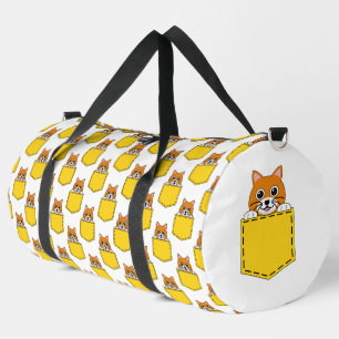 Sac De Sport Pocket Pet Cat Motif