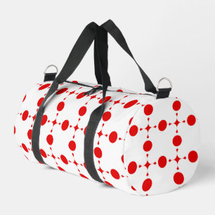 Sac De Sport Pois rouges, Motif à points polka, points, pointil