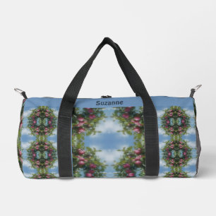 Sac De Sport Pommes Rouges Sur Peinture D'Arbre Personnalisé