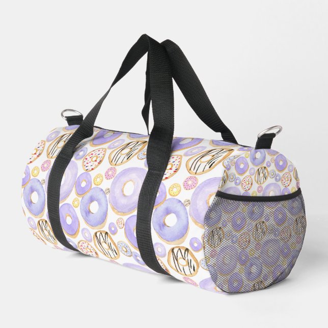 Sac De Sport Pommes violettes et chocolat (Coin droit)