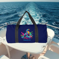 Pouch zippée colorée de Lion de Mer