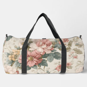 Sac De Sport Prairie de fleurs sauvages de minuit