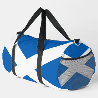 Sac De Sport Print Cut Sew Bag with flag of Scotland