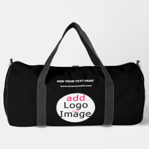 Sac De Sport Professionnel Extravagant noir personnalisé
