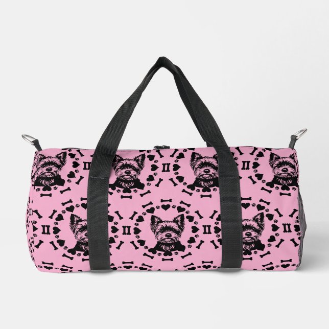 Sac De Sport Propriétaire du chien du Yorkshire Terrier (Recto)