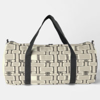 Rectangle Motif beige neutre