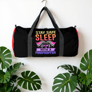Sac De Sport Restez en sécurité, dormez avec un pompier
