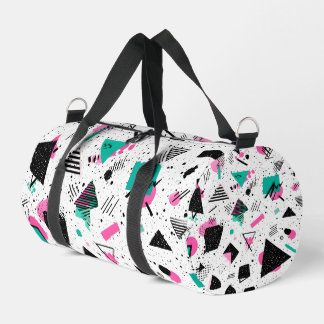 Sac De Sport Retro Memphis Geometric Pattern