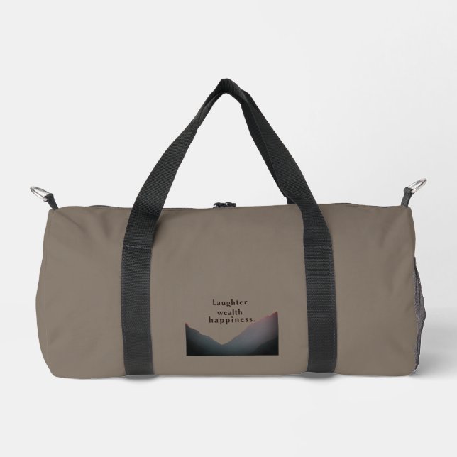 Sac De Sport Rires Richesse Bonheur (Recto)