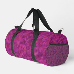 Sac De Sport Rose Violet Rouge Abstrait Motif Sans Fin Petit