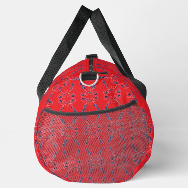Sac De Sport Rouge et Bleu Grand (Droite)
