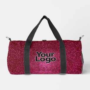 Sac De Sport Ruby Red Sparkly Parties scintillant Logo d'affair