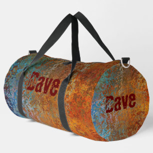 Sac De Sport Rusty, Verdigris, Grunge Steampunk Personnalisé