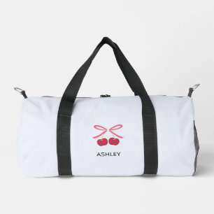 Sac de sport Sac mignon avec noeud cerise douce