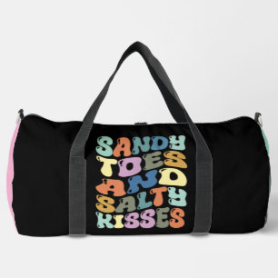Sac De Sport Sandy Toes Salty Kisses Rétro