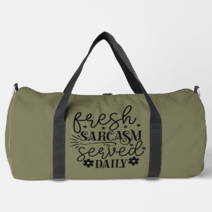Sac De Sport Sarcasme frais servi quotidiennement