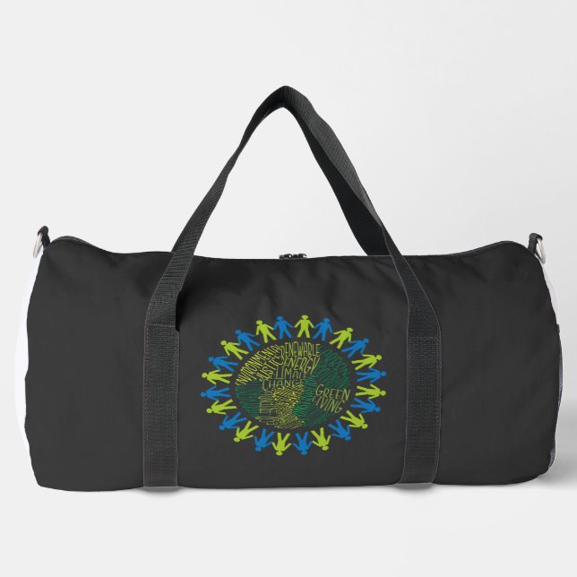 Sac De Sport sauver la terre (Recto)