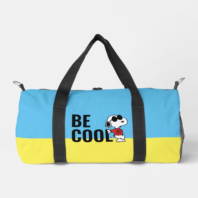 Sac De Sport Snoopy "Joe Cool" debout (Recto)