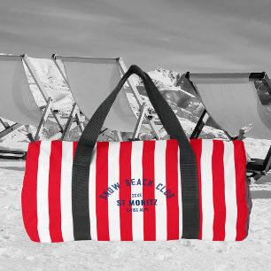 Sac De Sport Snow Beach Club Red Cabana Strigramme